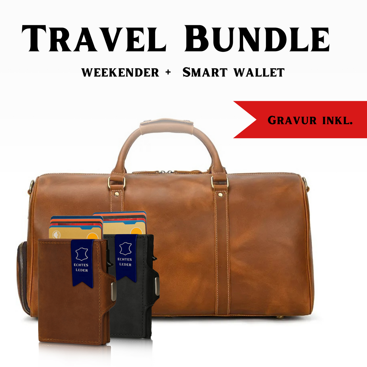 Travel Bundle: Weekender & Smart Wallet